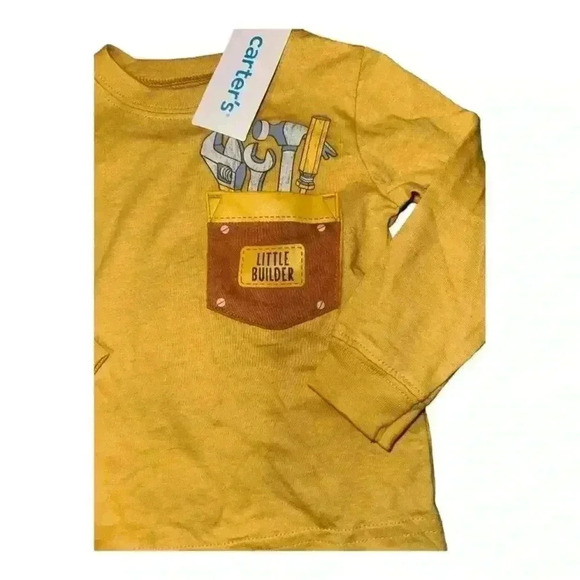 🎄NWT Carters 2 piece long sleeve/jogger set - 12 months - Picture 2 of 5